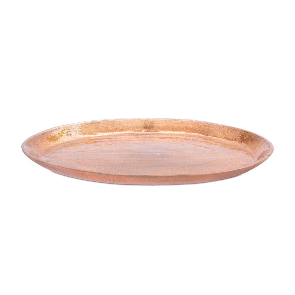 Metallic Aluminum Tray 16.25"D