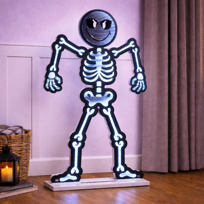 SmileyWorld®  Halloween Skeleton Ekkolight 36"H