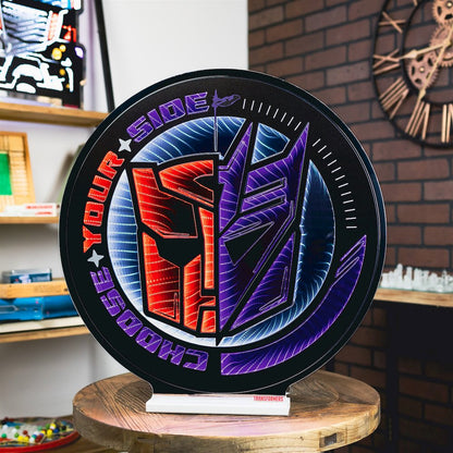 Transformers Chose Your Side Ekkolight 24"H