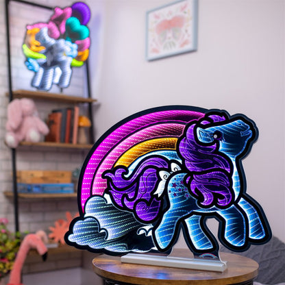 My Little Pony Blue Belle Rainbow Ekkolight 18"H