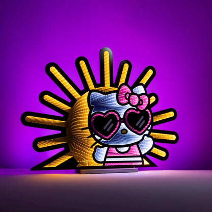 Hello Kitty Sunshine Ekkolight 24.5"H