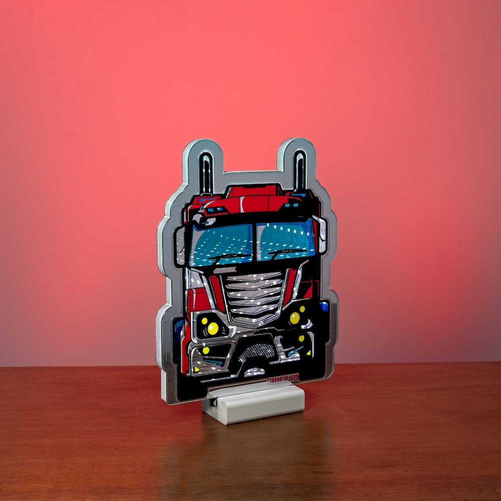 Transformers Optimus Prime Truck Ekkolight 9.75"H