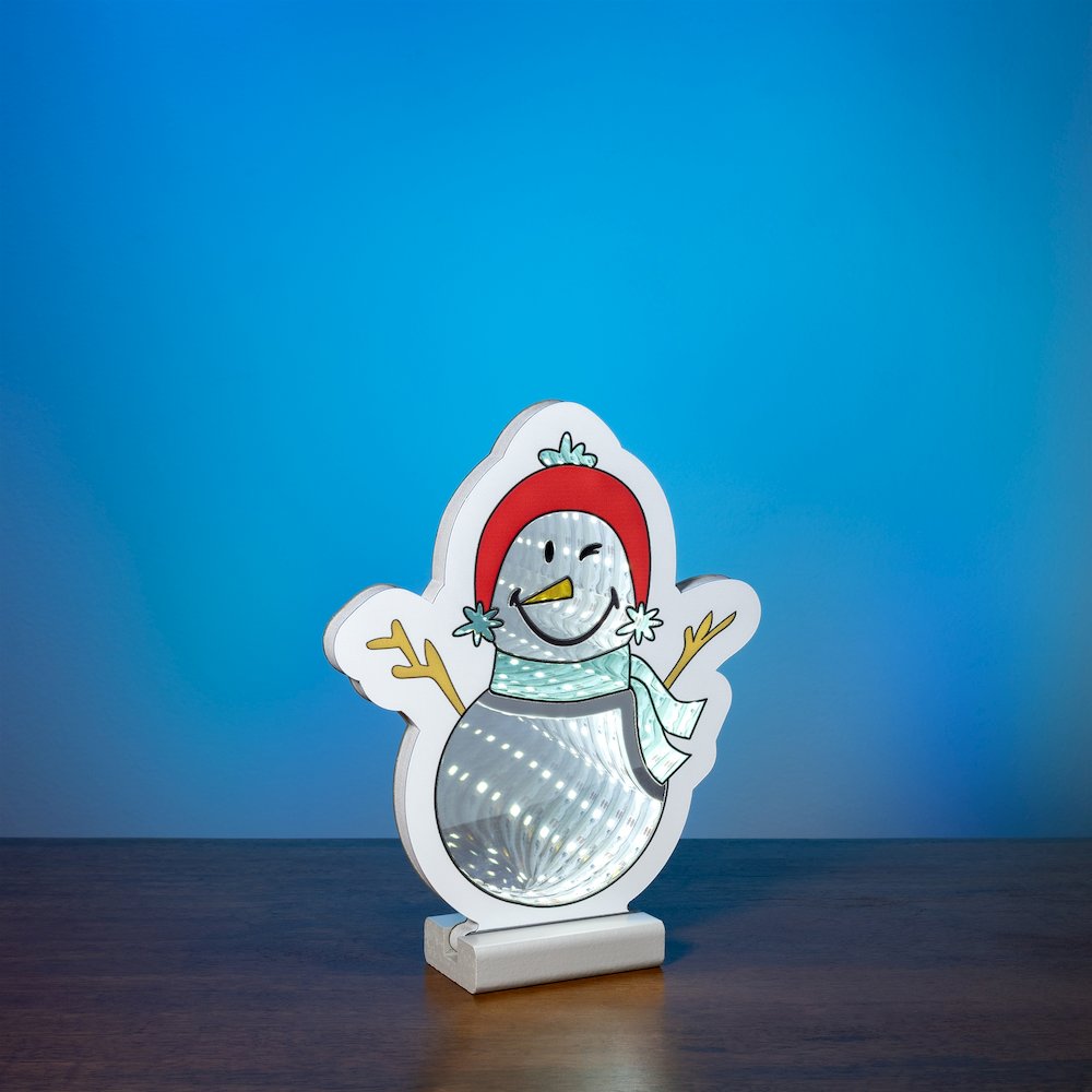 SmileyWorld Snowman Ekkolight 8.75"H