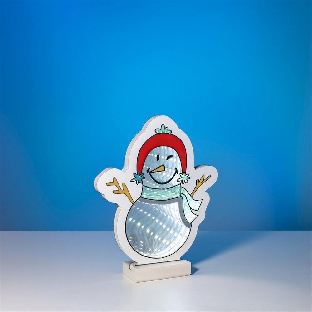 SmileyWorld Snowman Ekkolight 8.75"H