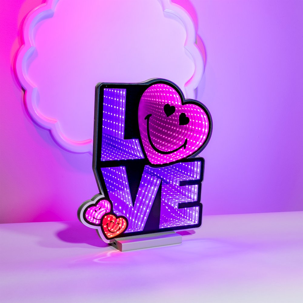 SmileyWorld Love Square Ekkolight 14.5"H