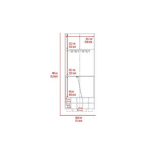 Fraktal Corner Bar Cabinet Dark Oak / Pine MDF
