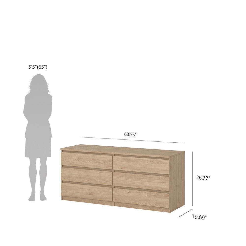 Scottsdale 4-Piece Bedroom Set, Jackson Hickory