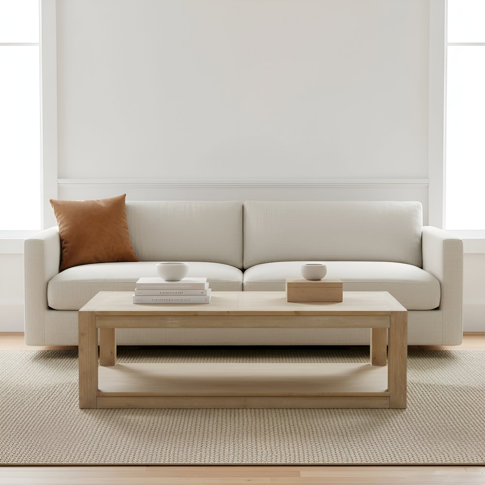 Farmhouse Angelo Coffee Table, Assembled