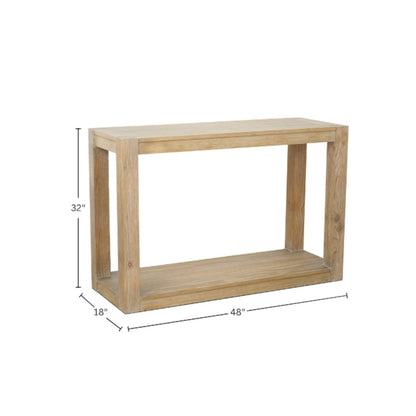 Farmhouse Angelo Console Table, Assembled