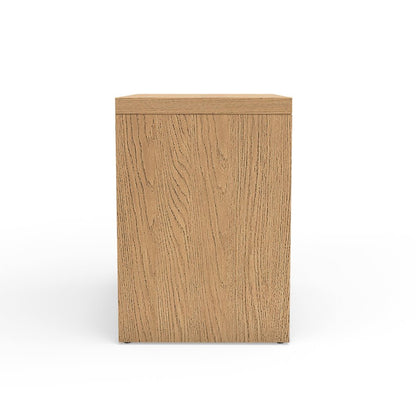 Contemporary Flo Nightstand, Natural