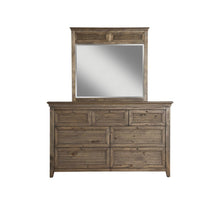Transitional Remington Mirror, Brown