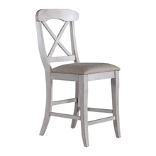 Uph X Back Counter Chair (RTA) - Set of 2 in Rubberwood Solids w/ Pine Veneers