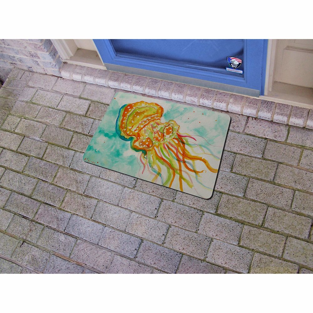 Orange Jellyfish 18x26