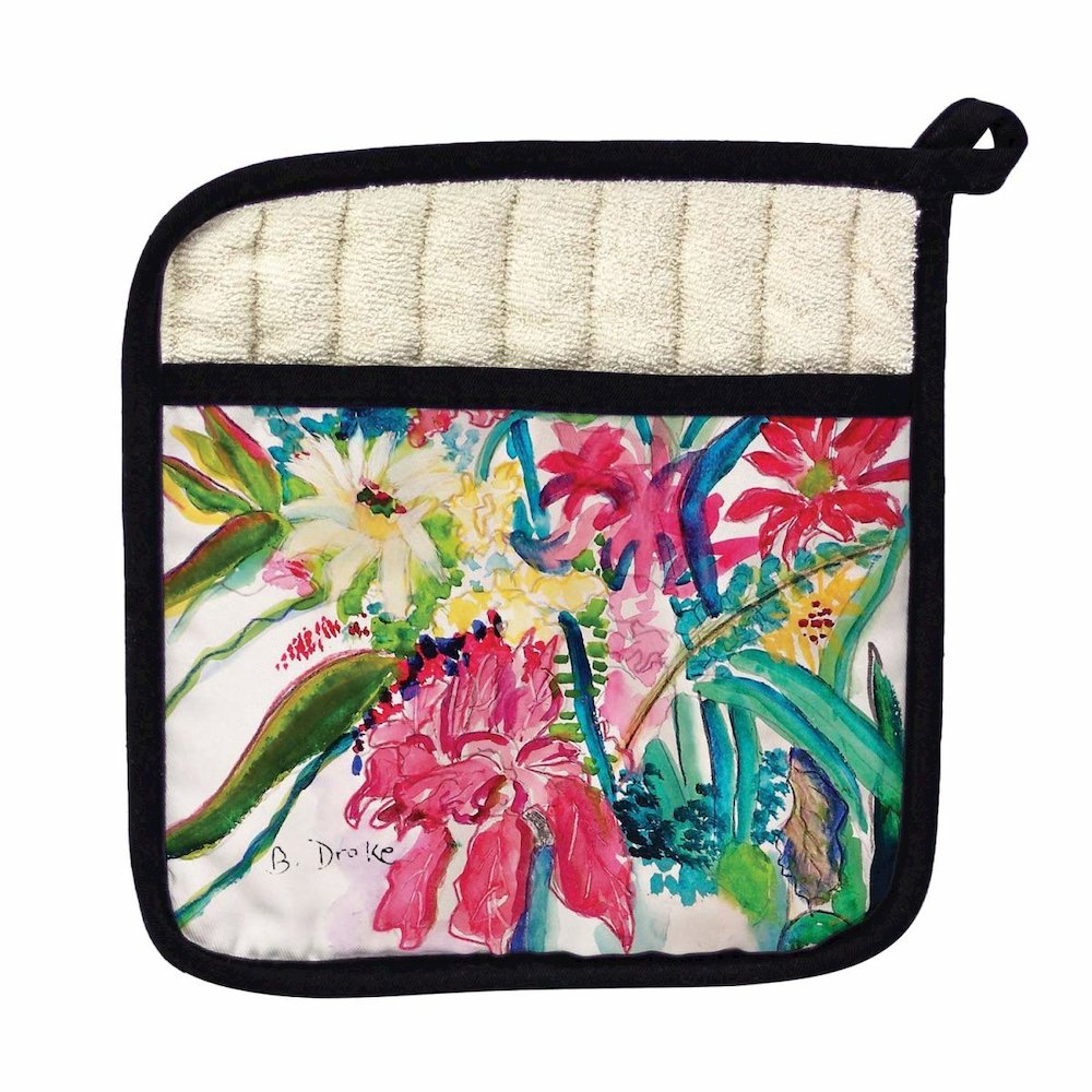Multi Florals Pot Holder
