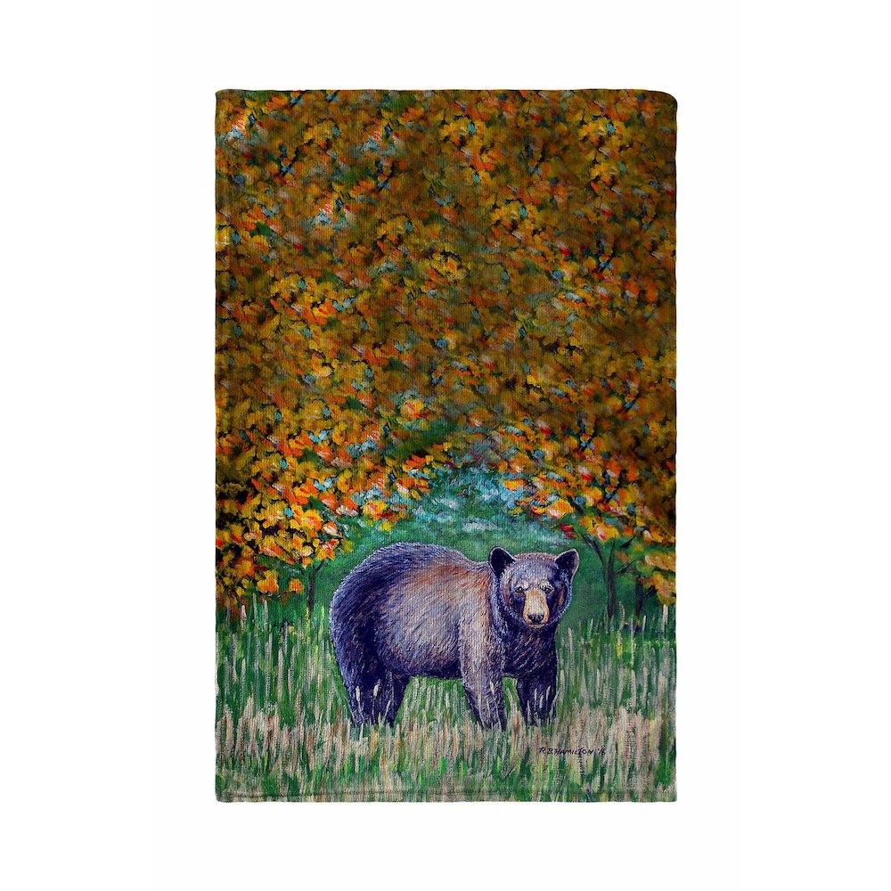 Black Bear Beach Towel