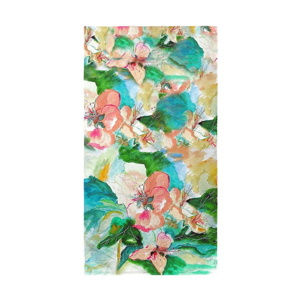 Apple Blossoms Beach Towel