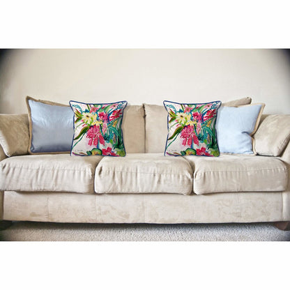 Multi Florals Large Indoor/Outdoor Pillow 18x18