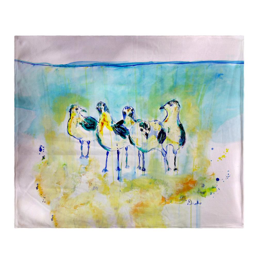 Abstract Gulls II Throw