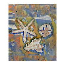 Beach Treasures Fleece Blanket