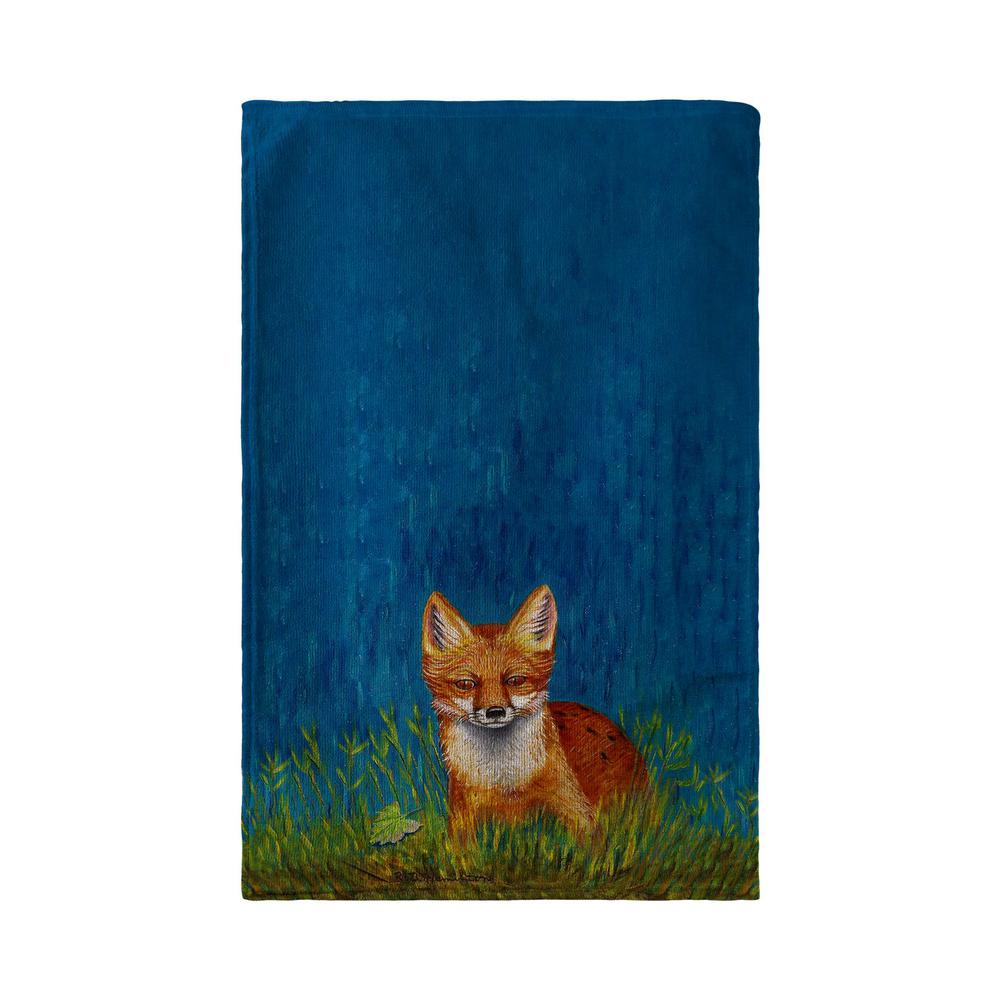 Red Fox Beach Towel