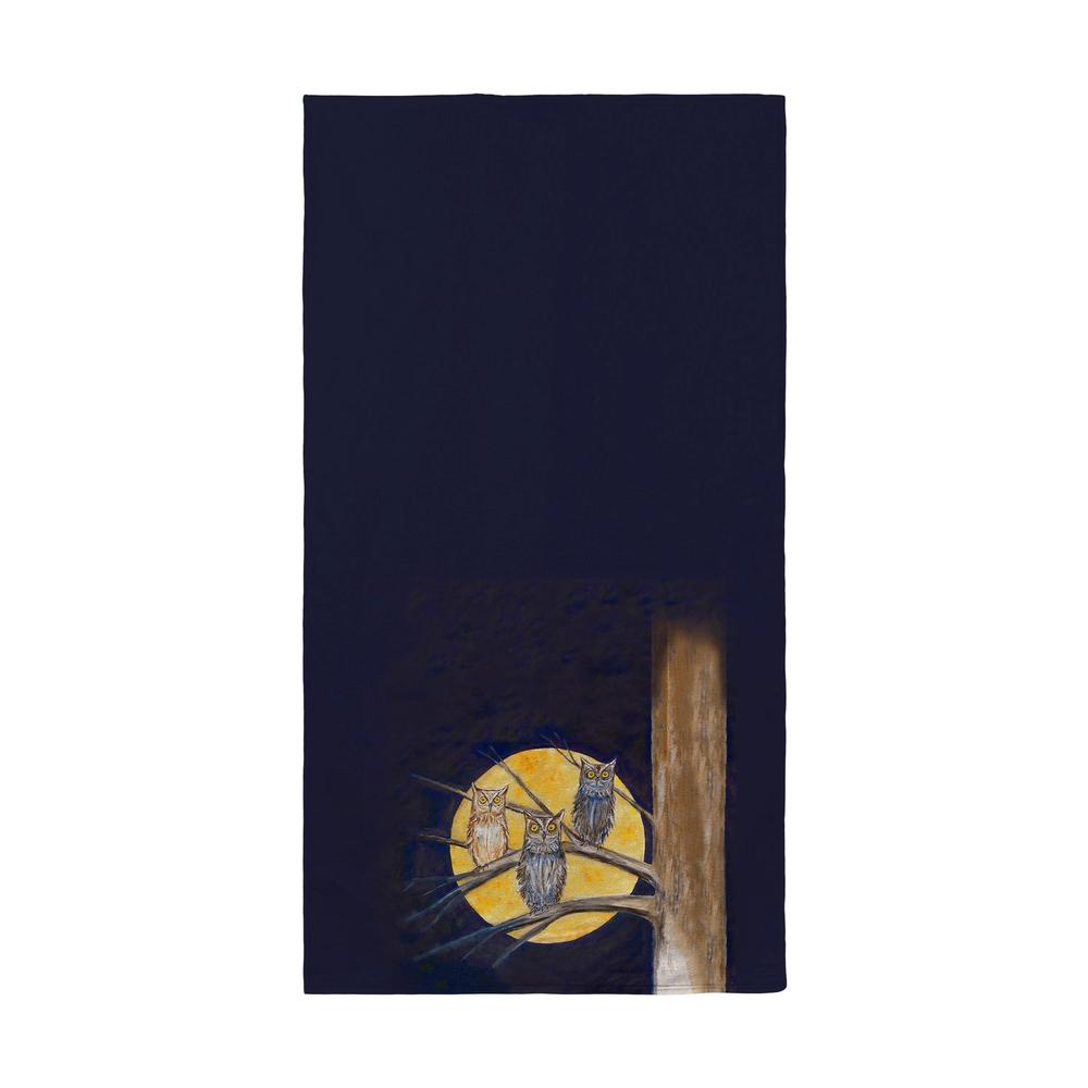 Night Owls Beach Towel