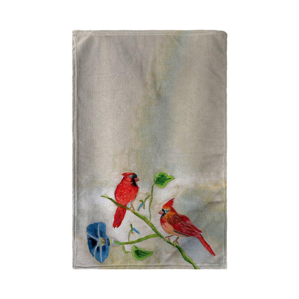 Betsy's Cardinals Beach Towel