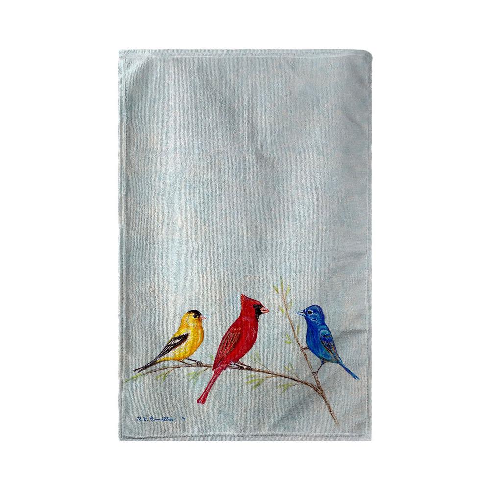 Three Birds Beach Towel