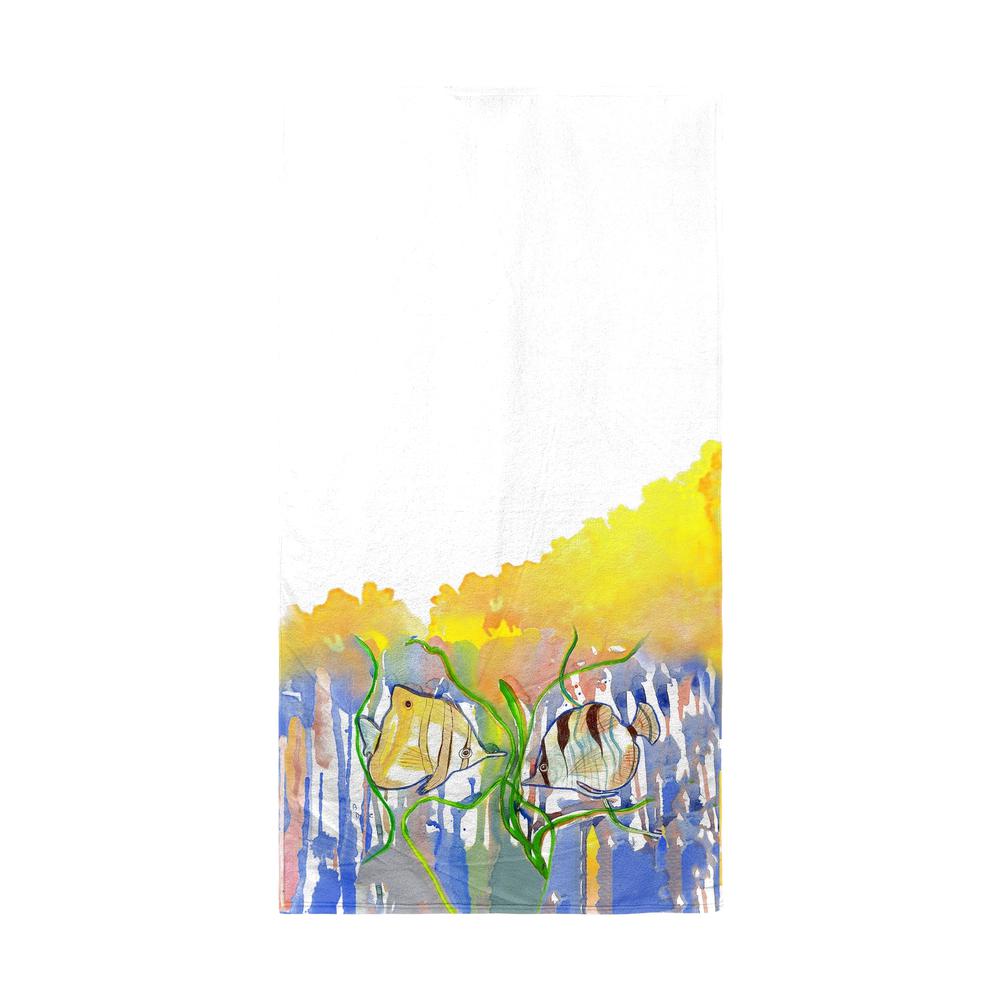 Angel Fish Beach Towel