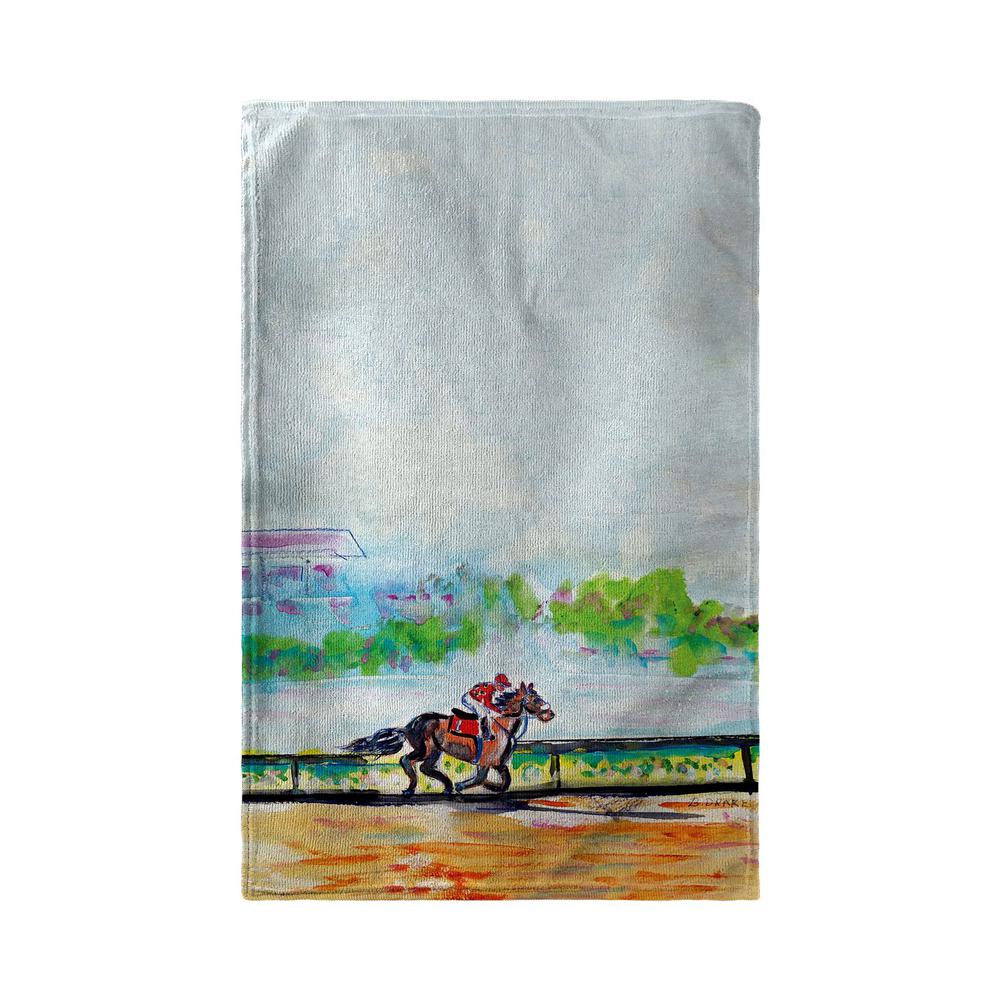 Inside Track Beach Towel