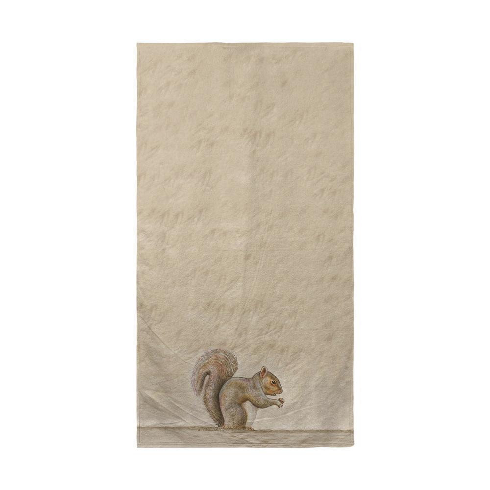 Squirrel Beach Towel