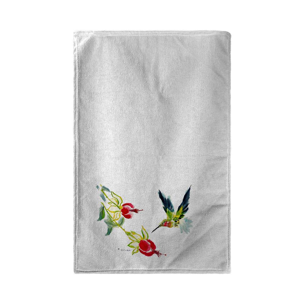 Betsy's Hummingbird Beach Towel
