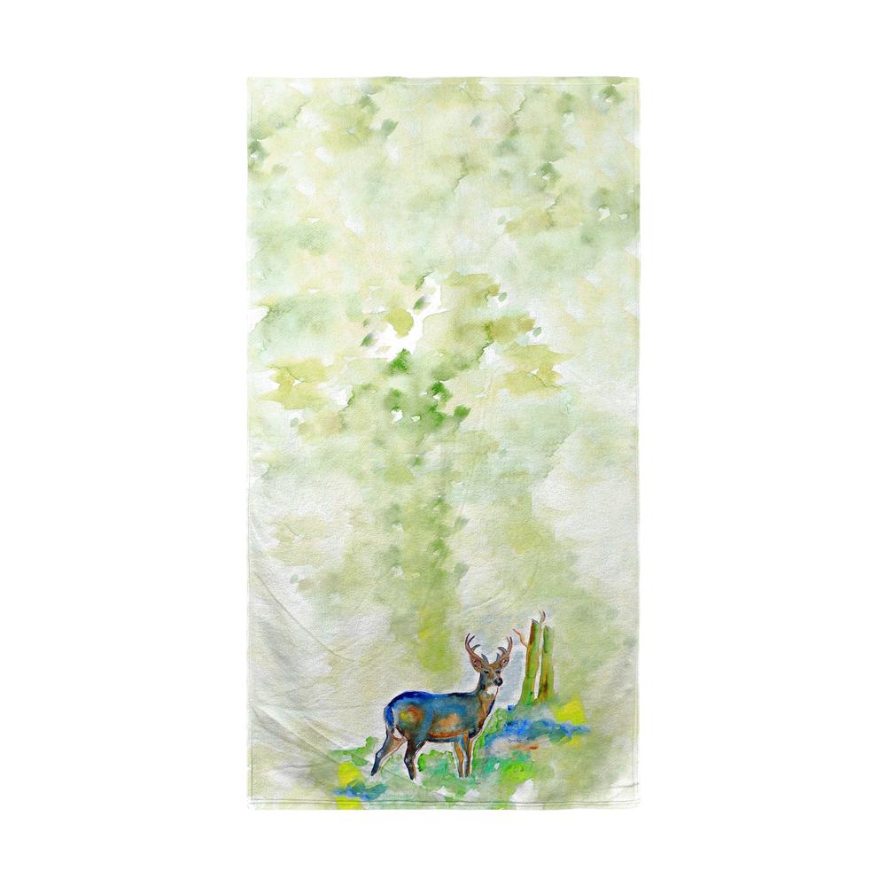 Betsy's Deer Beach Towel