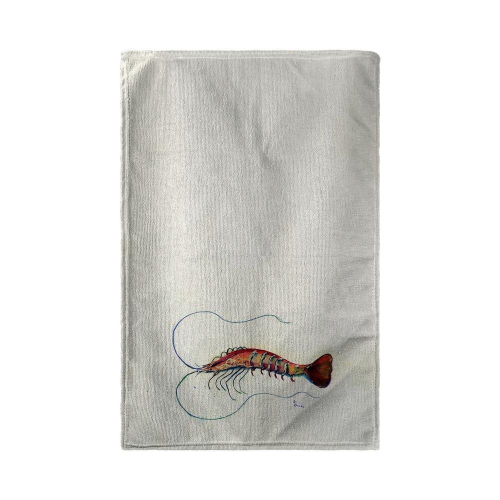 Betsy's Shrimp Beach Towel
