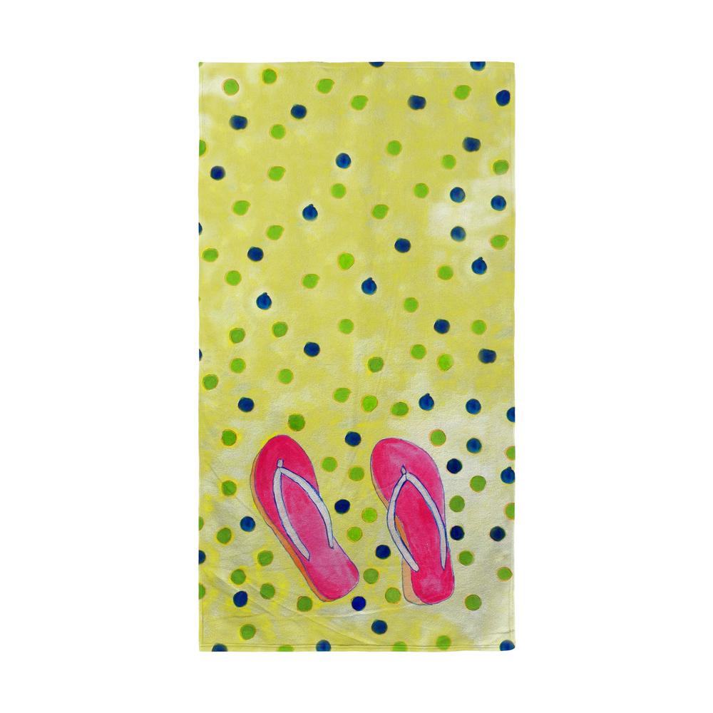 Flip Flops Beach Towel