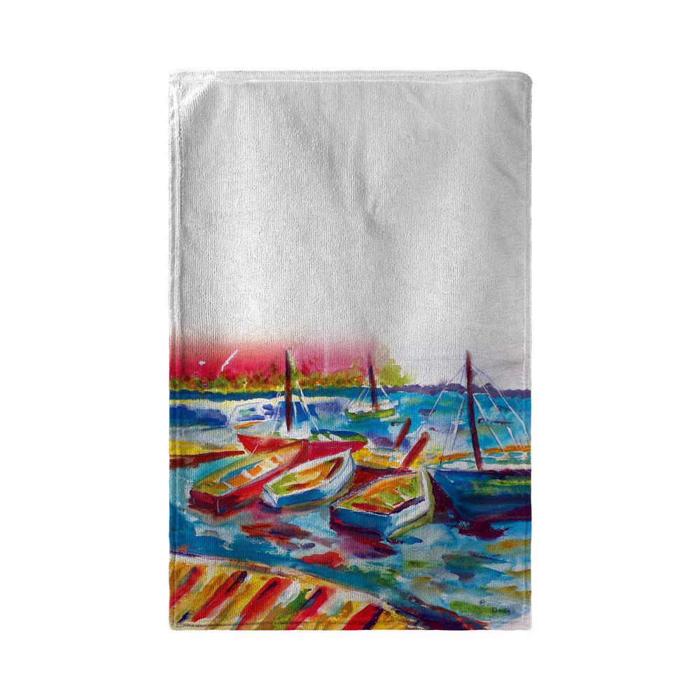 Betsy's Marina II Beach Towel
