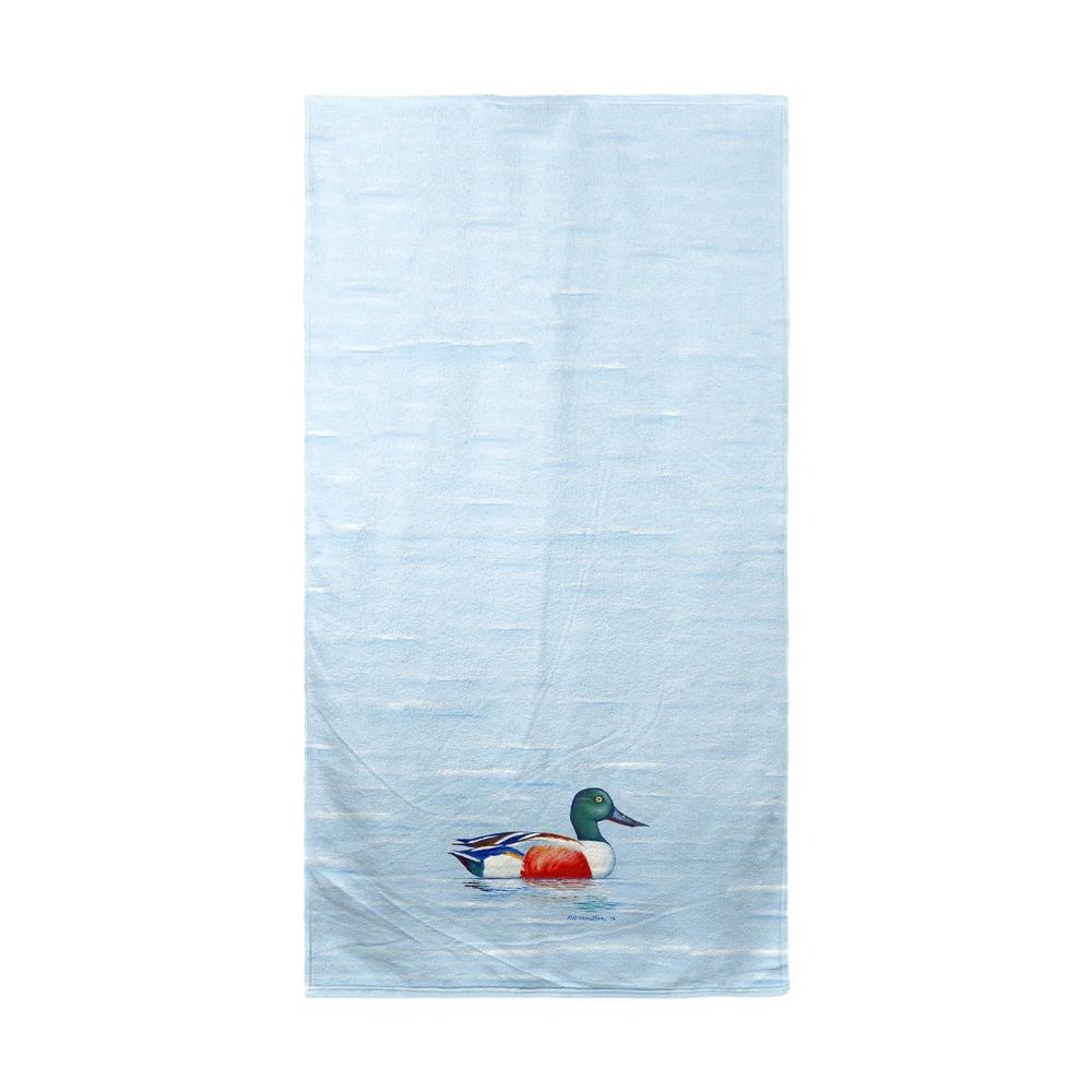 Northern Shoveler Beach Towel