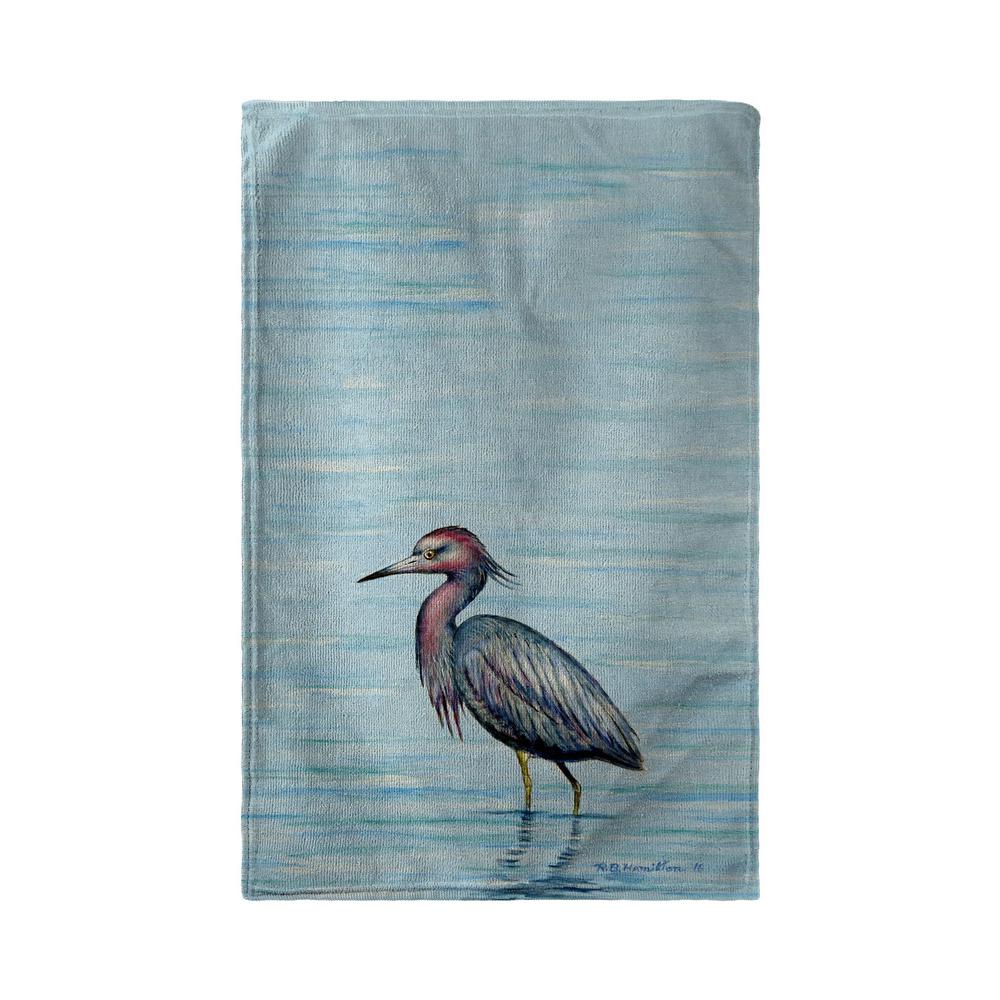 Dick's Little Blue Heron Beach Towel