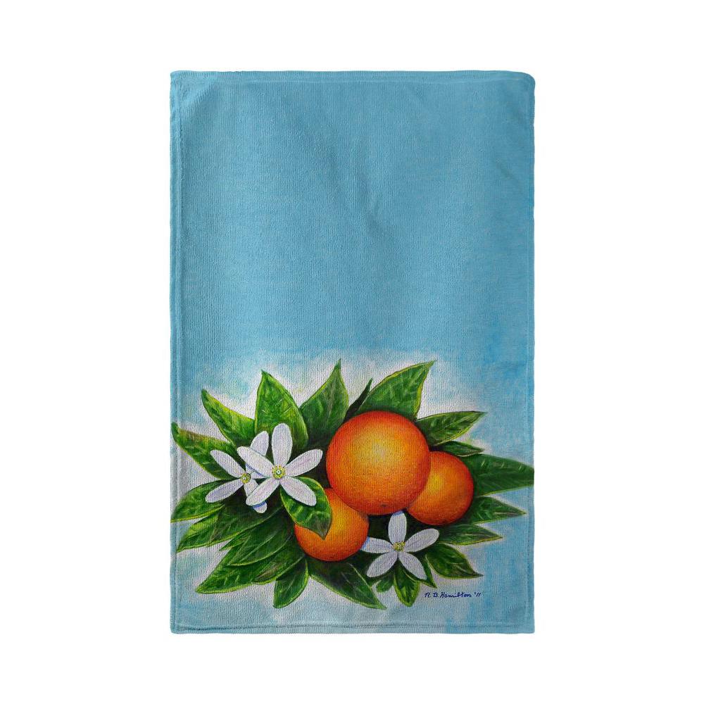 Oranges Beach Towel
