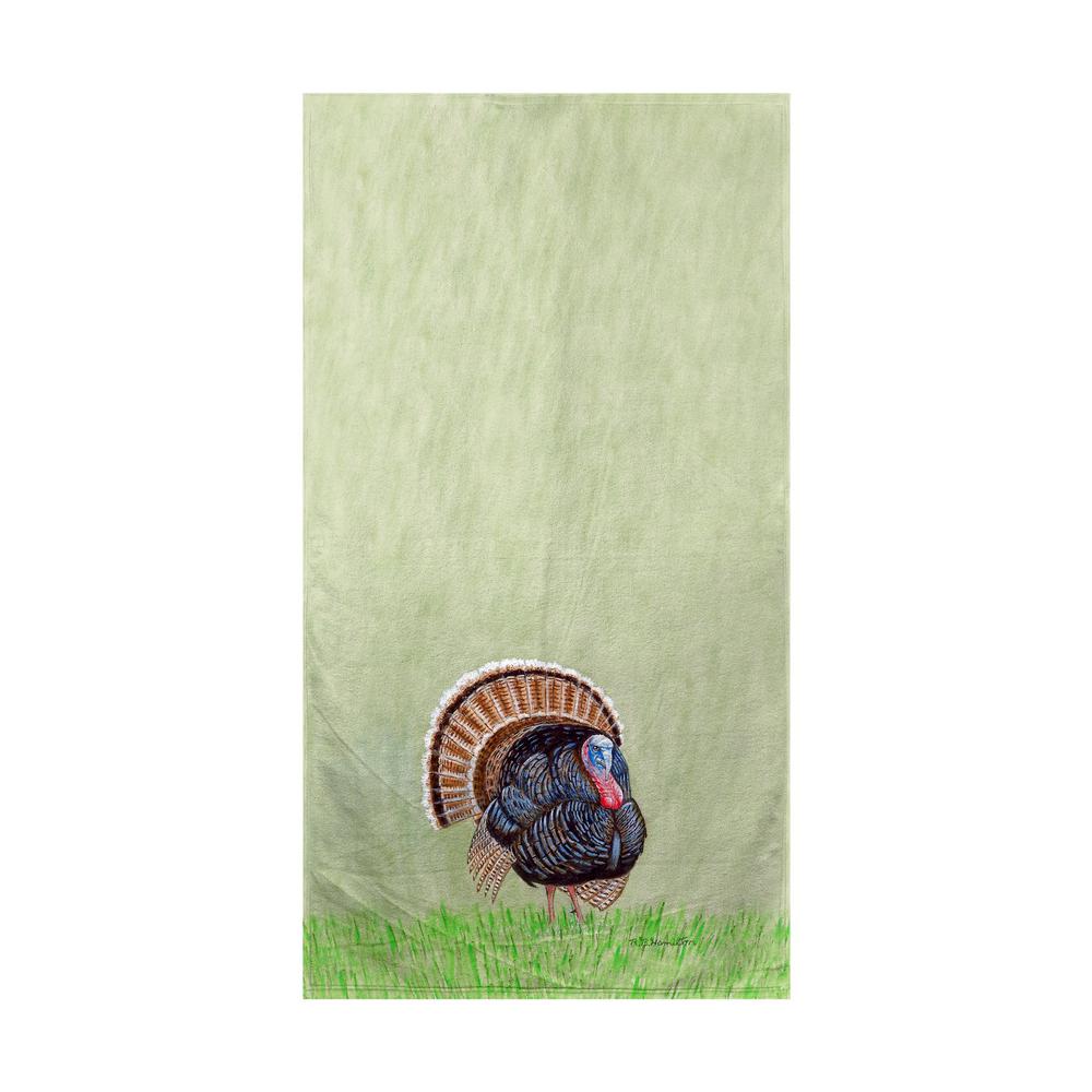 Wild Turkey Beach Towel