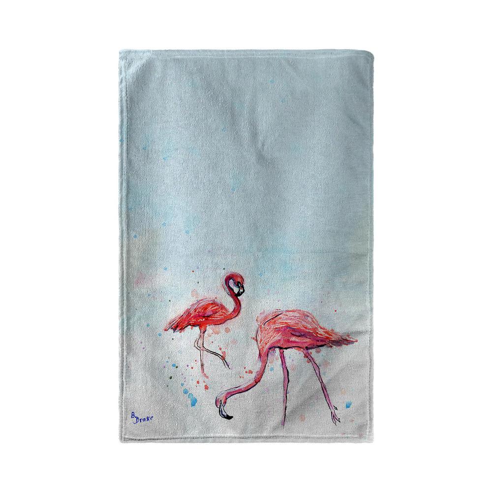Funky Flamingos Beach Towel