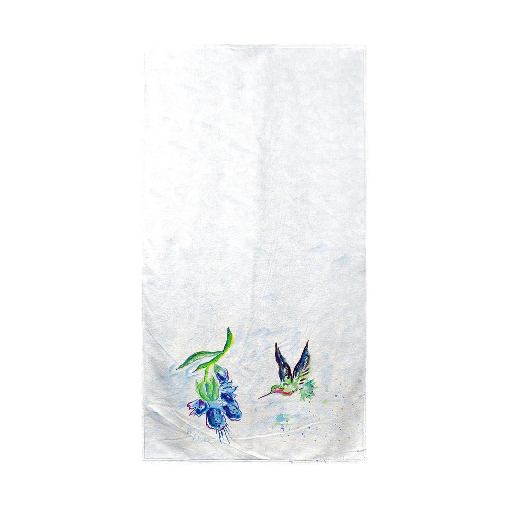 Hovering Hummingbird Beach Towel