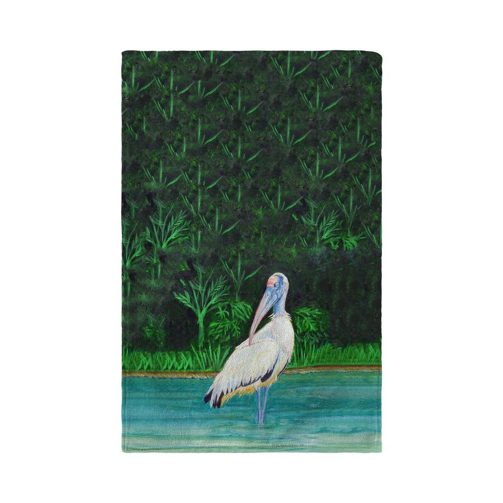 Dick's Wood Stork Beach Towel