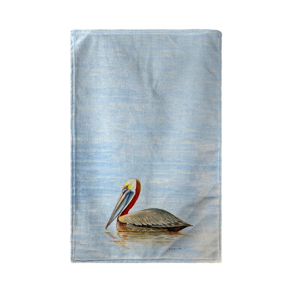 Summer Pelican Beach Towel