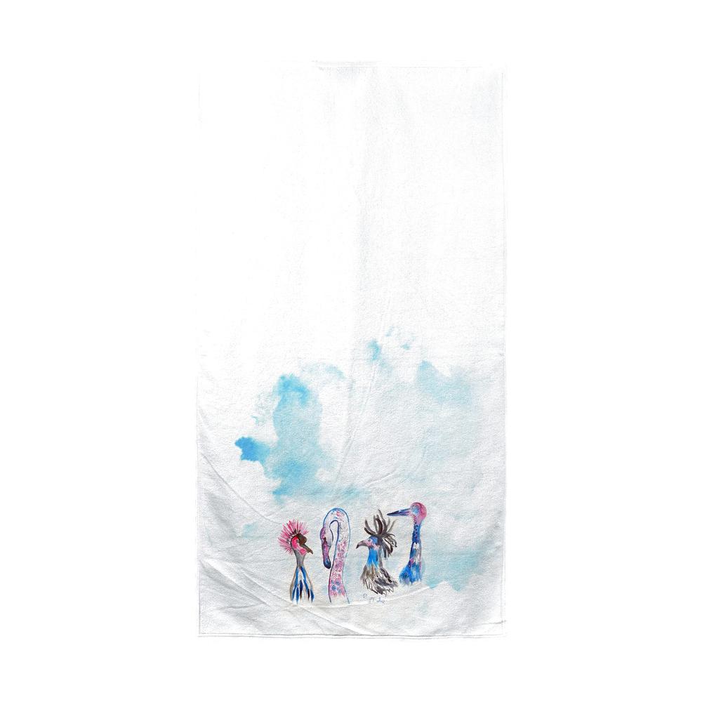 Loony Birds Beach Towel