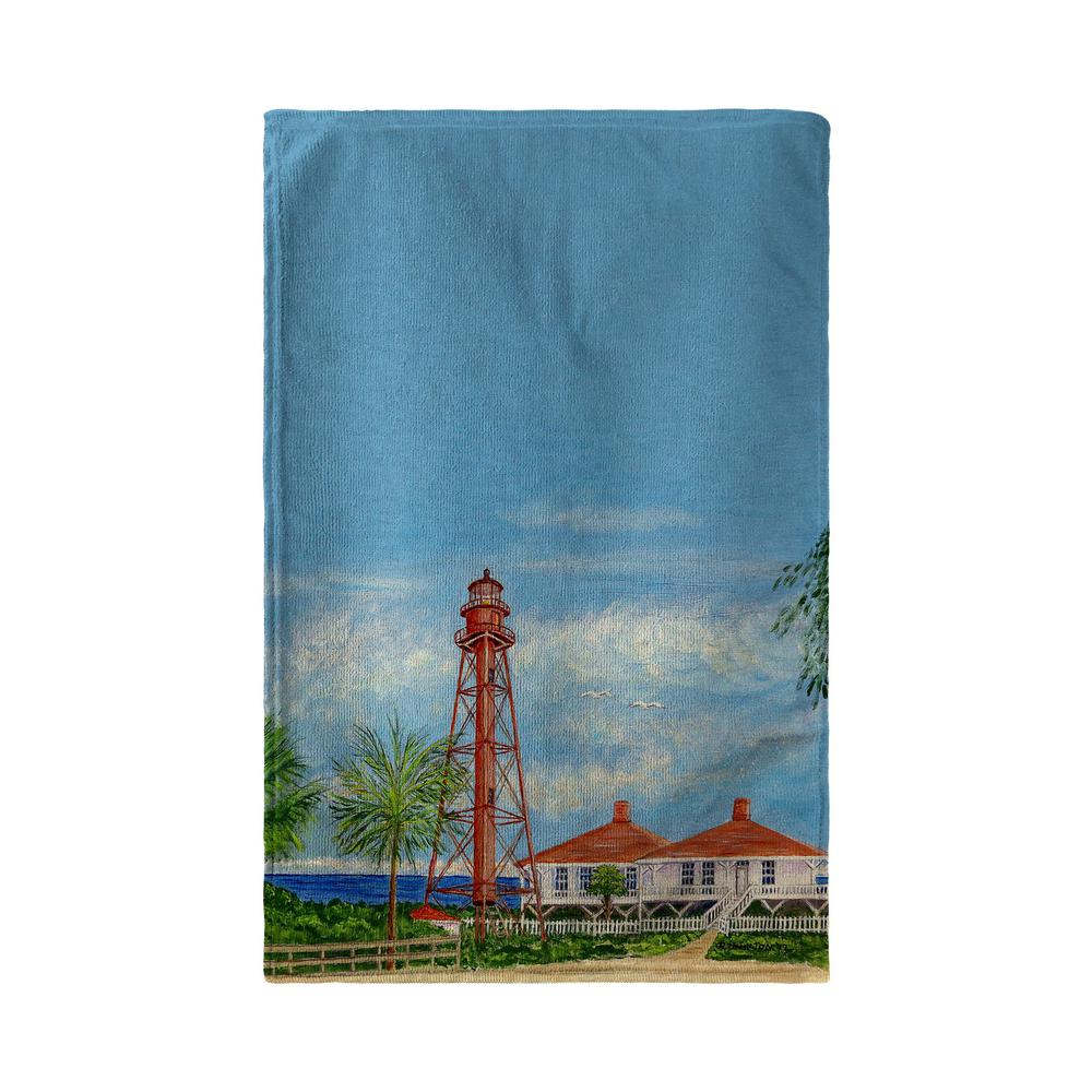 Sanibel Lighthouse, FL Beach Towel
