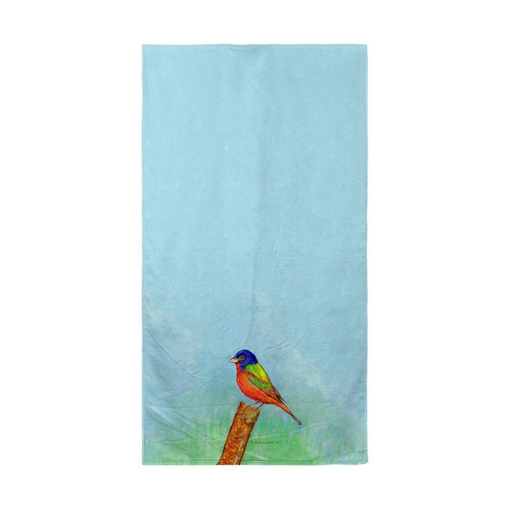 Painting Bunting Beach Towel