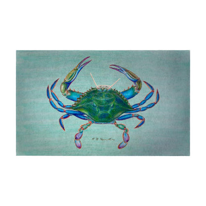 Female Blue Crab Door Mat 18x26