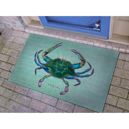 Female Blue Crab Door Mat 30x50