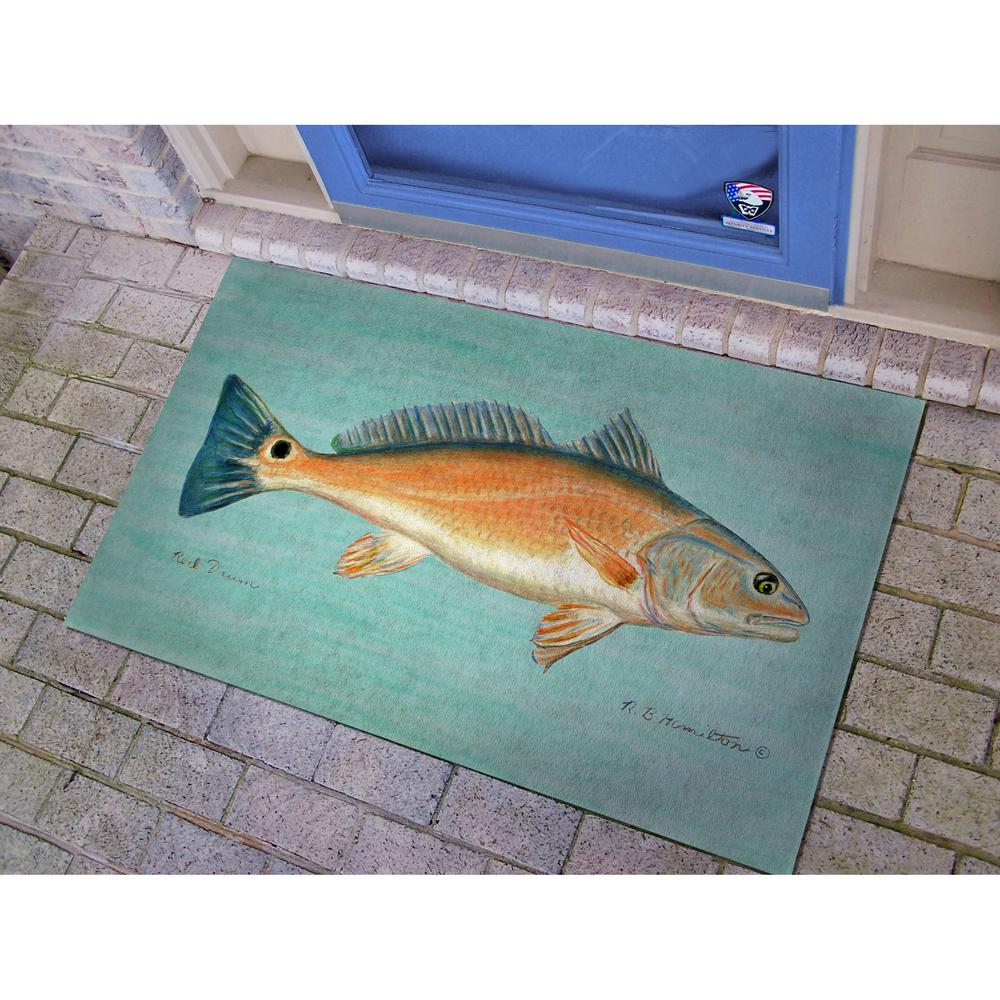 Red Drum Door Mat 30x50