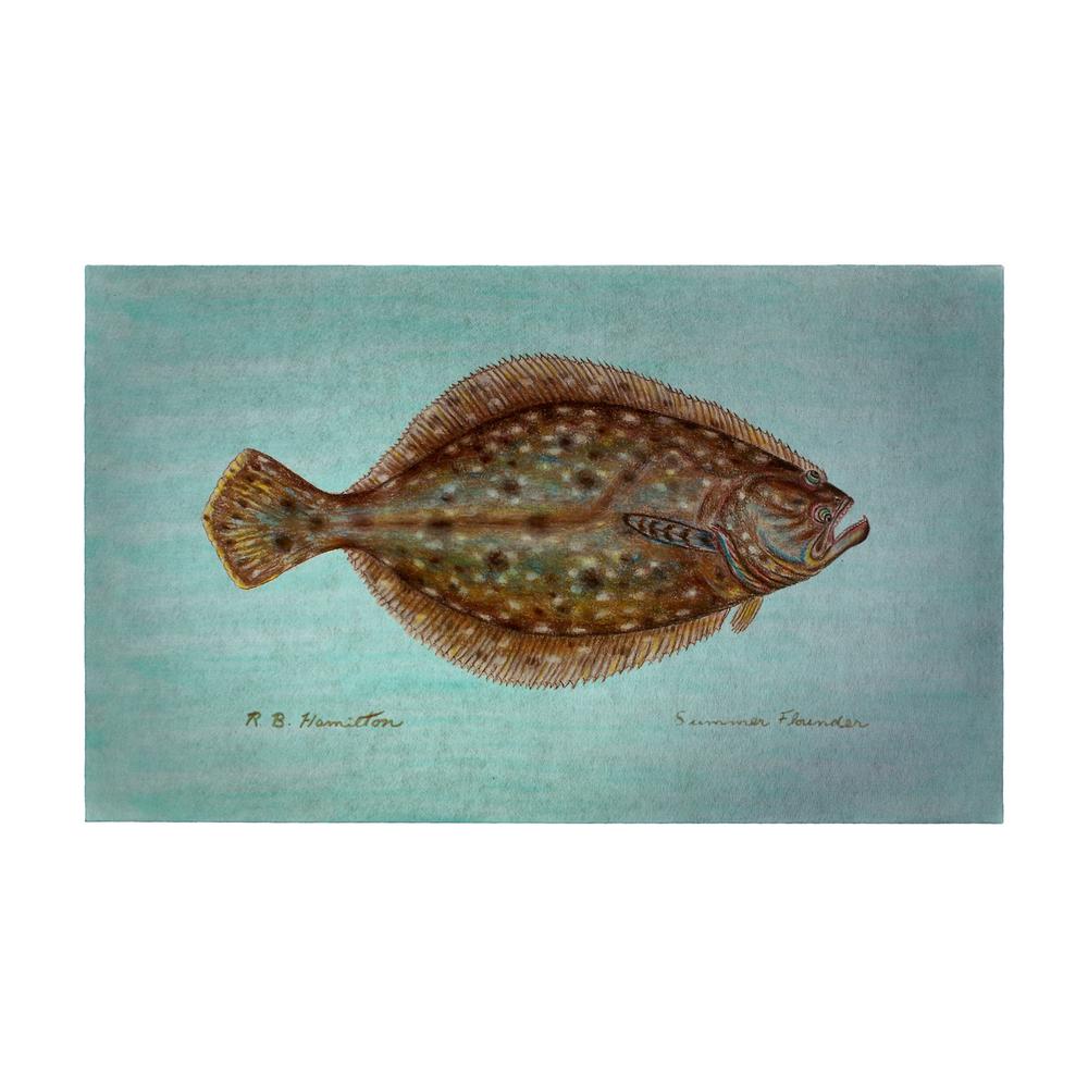 Flounder Door Mat 30x50